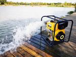 780x485x605mm 89kg 100mm Diesel Powered Water Transfer Pumps