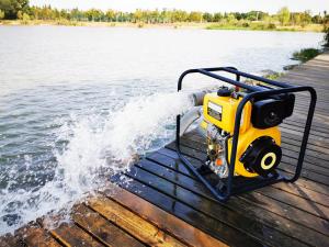 Wholesale 48kg 2 Inch 2.8KW Diesel Powered Water Transfer Pumps from china suppliers