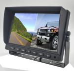 7'' 9'' 10'' 2 Splits AHD Car Display TFT Car Monitor For 2 Channel Video