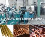 Horizontal Casting 2500kgs 150mm Brass Rod Cutting Machine