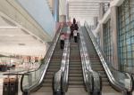 Subway 800mm Width Airport Moving Sidewalks Escalator 35 Degree