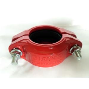 Wholesale ISO9001 Ductile Iron Fitting 75L DN50 Ductile Iron Pipe Clamp from china suppliers