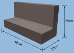 High Strength Curb Stone Mould Retaining Wall Block Molds Good Bending