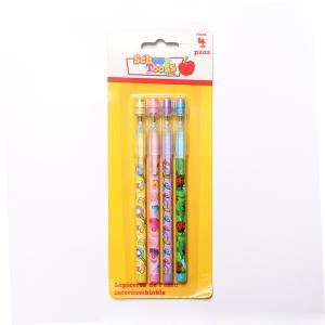 Wholesale wholesale 3 color bullet push pencil for kids/ non-sharpening pencil/9 leads pencil from china suppliers
