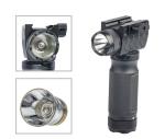 400 Lumen Tactical Rail Mount Flashlight White Beam Color Water Resistant