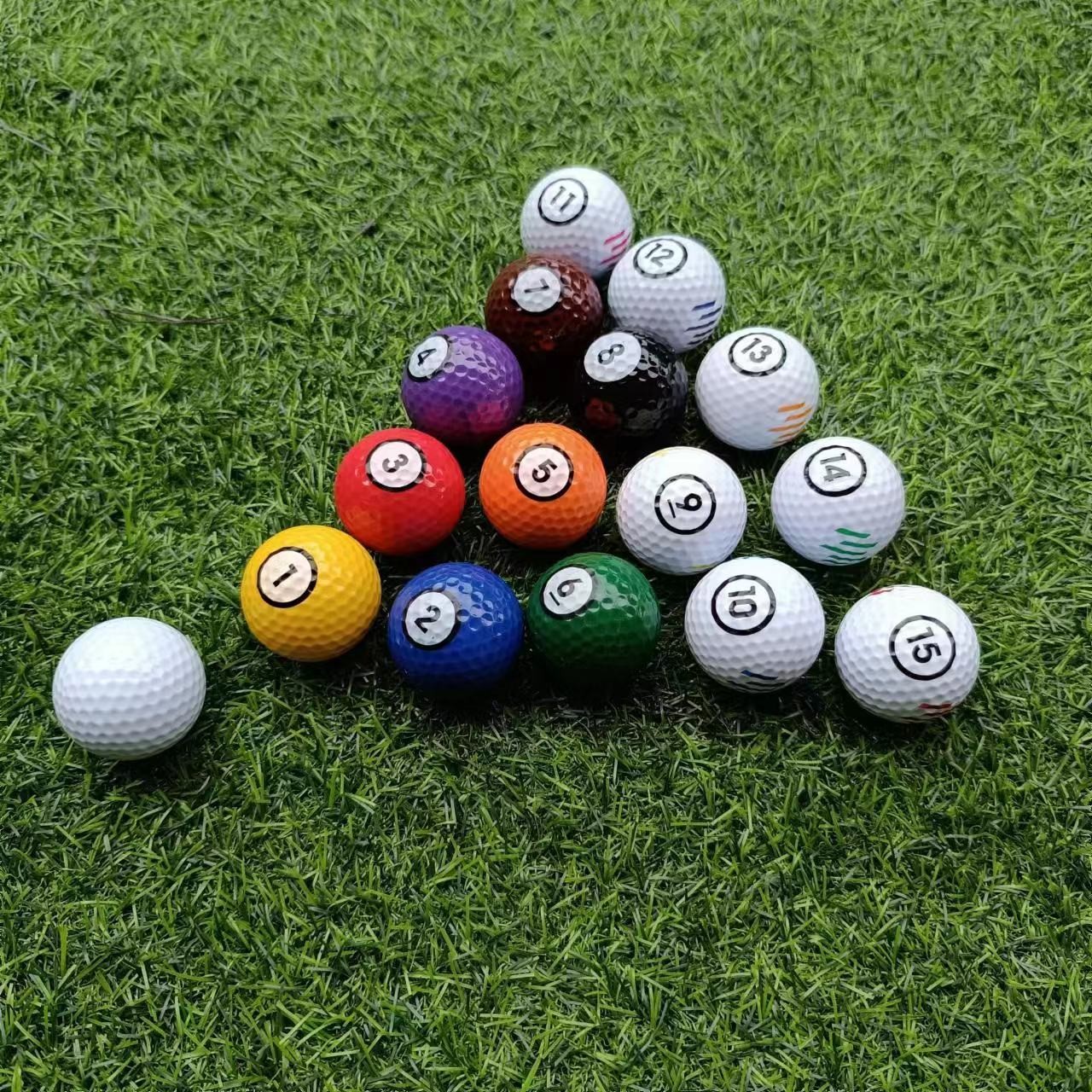 mini golf ball low bounce golf ball with two pieces mini golf ball putter ball putting ball billiard ball