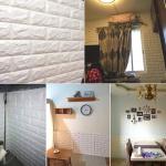 New Design Self-Adhesive Foam Wall Stickers 3d Ceiling Wallpaper 3d Mural