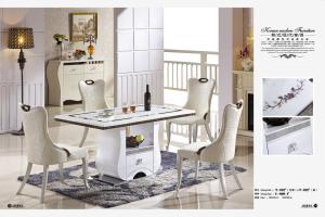 Wholesale club 6 seater rectangular marble dining table furniture from china suppliers