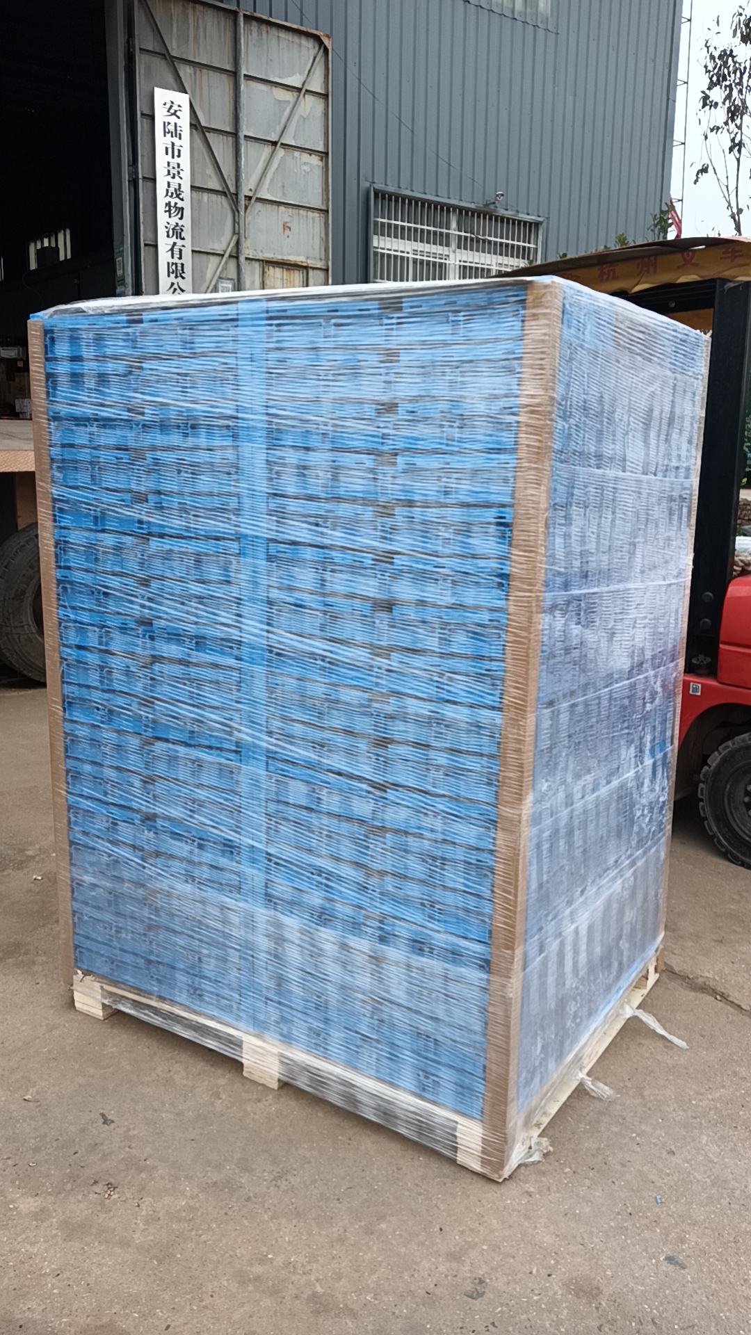 Customized Logo Blue Egg Storage Box Refrigerator for Modern Chicken Grid Drawer Type