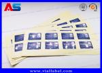 Muscle Growth Acetate Bottle Sticker Label Printing10ml Injectable Vials Custom