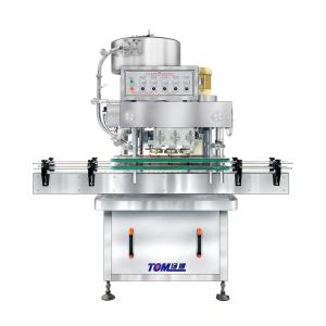 High Speed Automatic Capping Machine 6 Wheels Linear Capping Machine