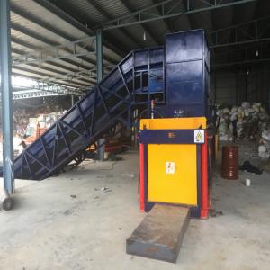 Wholesale Scrap Pet Bottle Recycling Baler,Waste Paper Horizontal Baler,semi-auto baling machine from china suppliers