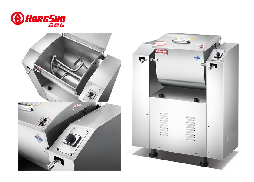 200L 100kg Horizontal Dough Mixer 5500W Steel Material For Dough Kneading
