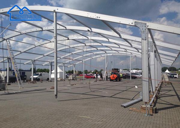 Glass Wall Tent Clear Top Luxury Wedding Matquee Aluminum Arch Frame Out Door