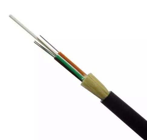 long distance fiber optic cable Single Sheathed 4 Core ADSS Span 100M Overhead