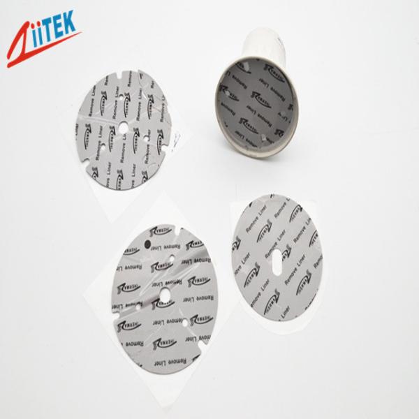 high conductivity silicone rubber sheet 4 W/m-K Thermal Gap Filler grey For LED