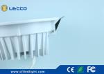 Recessed 9w Led Downlight For Kitchen / Office 6400K Color Temparature