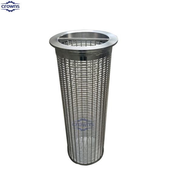 Supplier Johnson filter screen/ Wedge wire v wrap screen Water Well Johnson Screen Wedge Wire Screen Metal Filter Screen