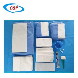 Wholesale Ergonomically Cesarean C-Section Pack Fenestrated Drape With Adhesive from china suppliers