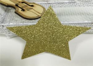 Wholesale 300gsm Glitter Paper Glitter Banner Letters 3&quot; Tall Star For Party Decoration Banner from china suppliers