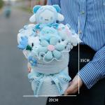 Plush Variety Kuromi Cinnamon Dog Doll Bouquet for Mother's Day and Teacher's