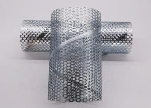 Wholesale Alkali Resistance Filter Wire Mesh SS316 Perforated Filter Tube Easy To Clean from china suppliers