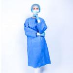 Waterproof 35 40gsm Disposable SMS Surgical Gown