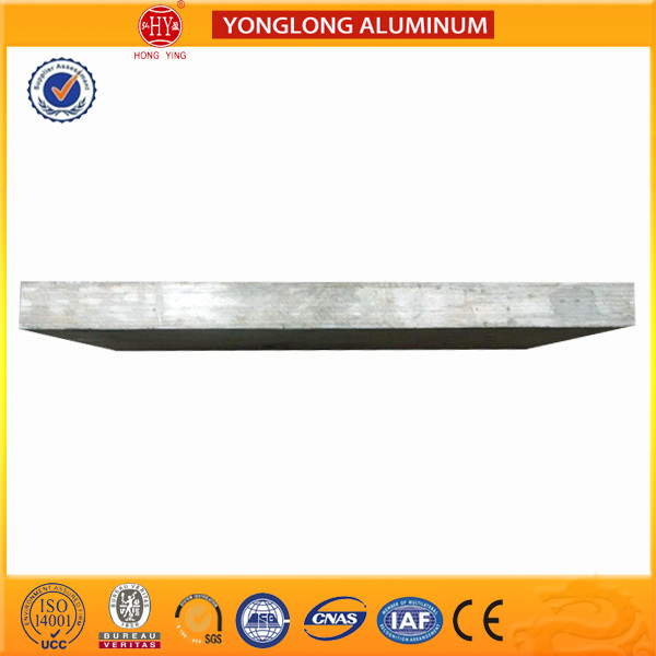 Industry Anodized Aluminum Profiles Sheet For Building Flat Shaped