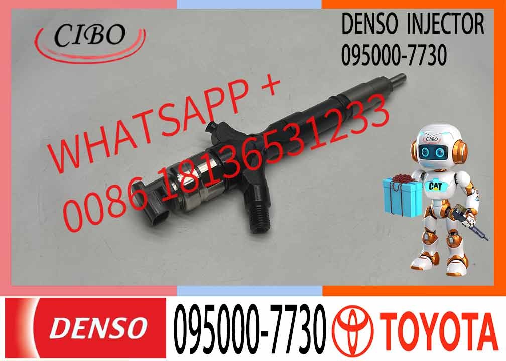 Fast Delivery Common Rail Fuel Injector 095000-7730 Diesel Fuel Injection Nozzle 23670-39295 23670-30320 For Toyota