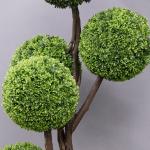 180Cm Spherical Simulated Plant Fake Boxwood Indoor Plastic Potted Bonsai