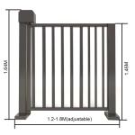 Metal Automatic Swing Door With 3-6S Operation Time And Lifetime 5million Times