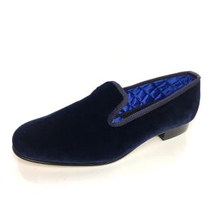 Wholesale Embroidered Pattern Dress Shoes , Sheepskin Suede Velvet Dress Slippers from china suppliers