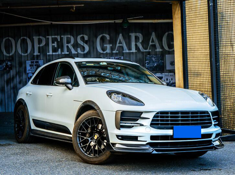 High Quality Carbon Fiber Kit Macan Body Kit ForMacan Front and Rear Side Skirts Spoiler Wide Bodyki