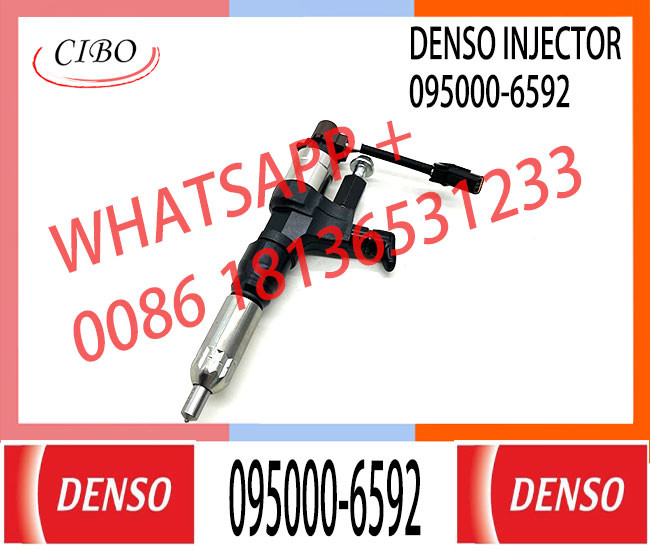 095000-6593 for Hino J08 engine excavator fuel injectors 23670-E0010 095000-6592