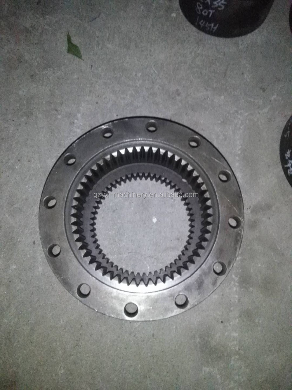Forged EX120-5 Excavator Swing Gearbox EX120-3 Hitachi Swing Motor