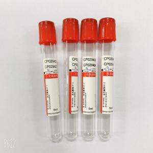 Wholesale Plastic Glass Red Top Blood Tube Heparin Blood Collection Test Tubes With Clot Activator from china suppliers