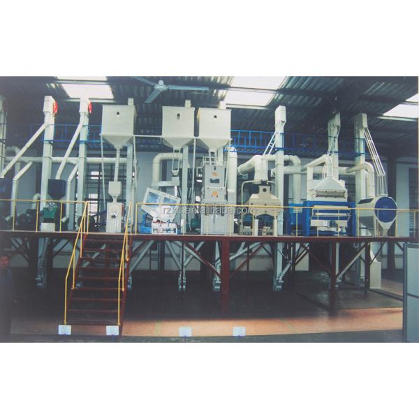 250 kw Voltage MCHJ50-6 50tpd 50 ton day Rice Milling Machine Plant for