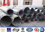 Galvanization 25M High Mast Tower Flange Tubular Steel Monopole Communication