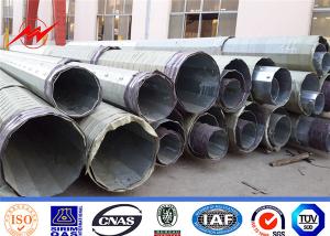Wholesale 8m Single Arm Hot Dip Galvanized Steel Pole For Outdoor Lighting from china suppliers