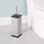304SUS Stainless Steel Upgraded Square replaceable toilet brush standing toilet