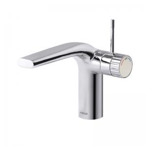 Wholesale Brass Single Handle Bathroom Faucet In Chrome Finish from china suppliers