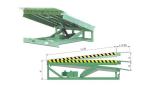 Custom Stationary Hydraulic Dock Leveler , Warehouse Dock Ramps DCQ8-0.7