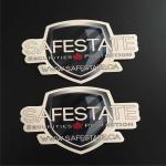 Resistant Waterproof Car Bumper Vinyl Die Cut Adhesive Stickers Rolls Sheet