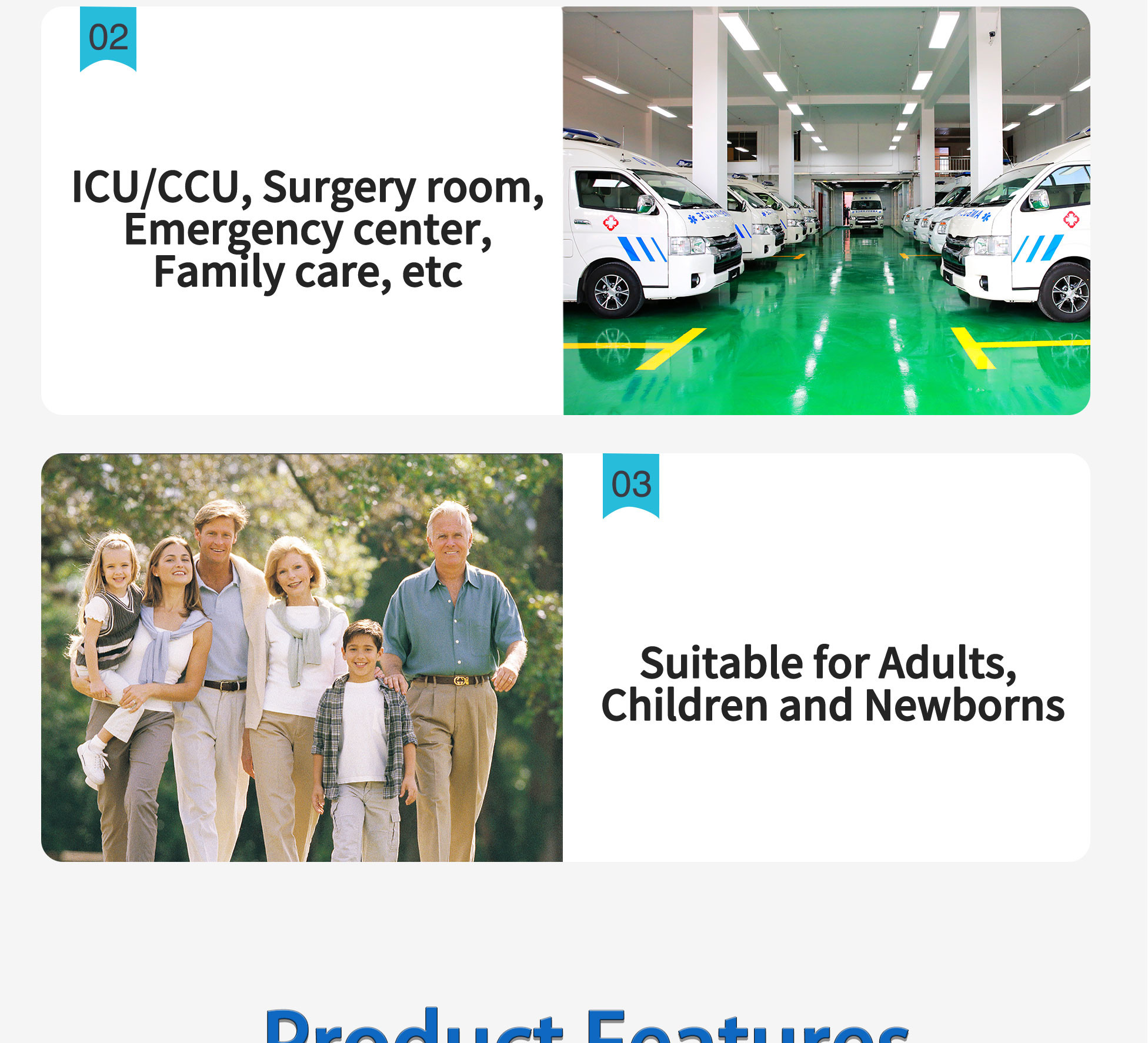 14.8V Touch Screen Medical Ecg Machine Data Transfer By Software Pc