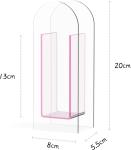 U Shape Plexiglass Acrylic Floral Stands , Acrylic Centrepiece Stand Custom