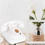 USB Record Player Guest Book Cherished Moments 10hr Battery Audio Phone