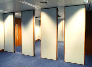 Wholesale 85mm Wood Melamine Conference Room Sound Proof Partition Walls Sliding Types from china suppliers