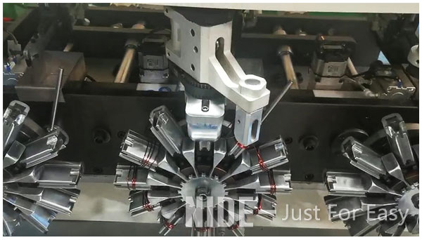 stator coil lap winding machine.jpg 3kw Automobile Generator Stator Coil Winding Machine