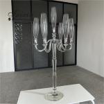 ZT-593 Luxury unique tall crystal candelabra wedding centerpieces