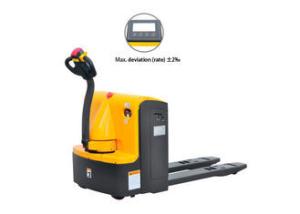 Wholesale Super Light Electric Walkie Pallet Jack Truck 1800kg With Side Way Battery from china suppliers